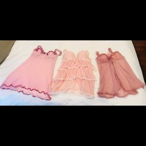 *** SOLD *** Pink Lingerie Lot